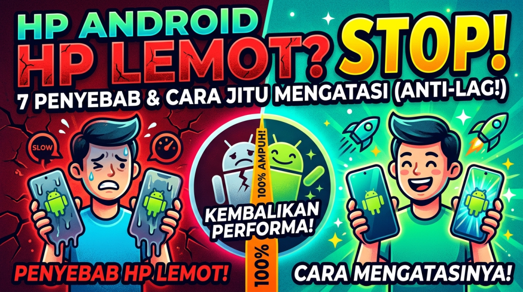 Penyebab HP Android Lemot