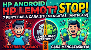 Penyebab HP Android Lemot
