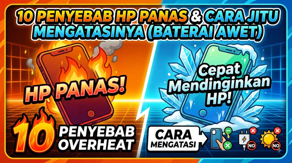 Penyebab HP Panas Berlebihan