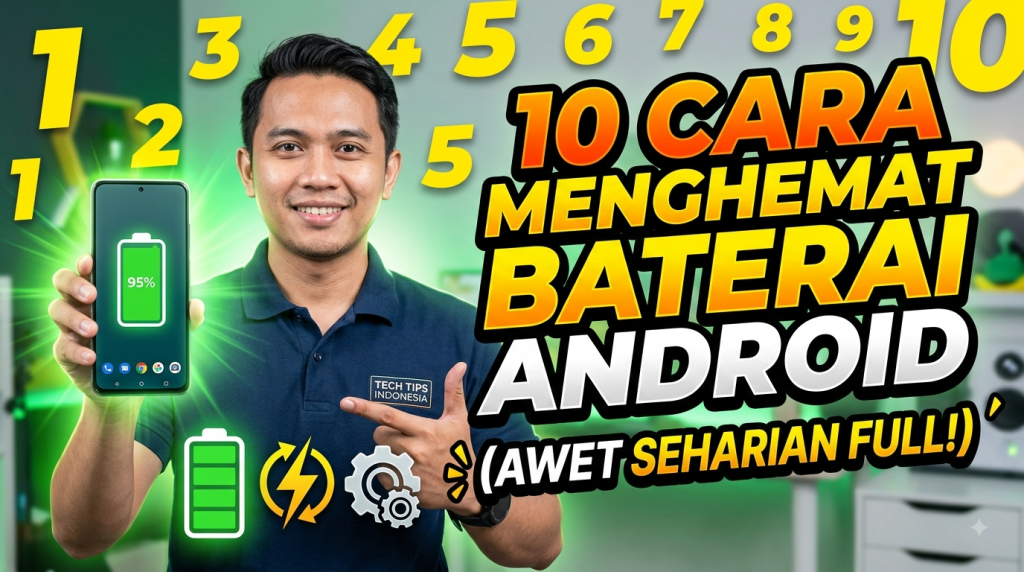 Cara Menghemat Baterai Android