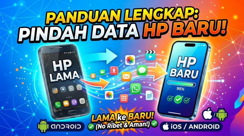 Cara Memindahkan Data dari HP Lama ke HP Baru