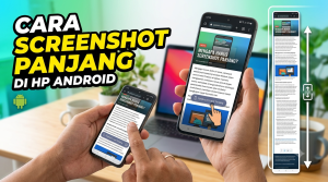 Cara Screenshot Panjang di HP Android