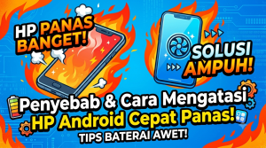 Penyebab HP Android Cepat Panas
