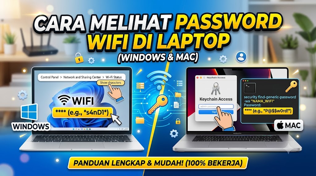 cara-melihat-password-wifi-laptop